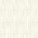 Casamance|Wallpaper Art Deco white and gold graphic|High-End