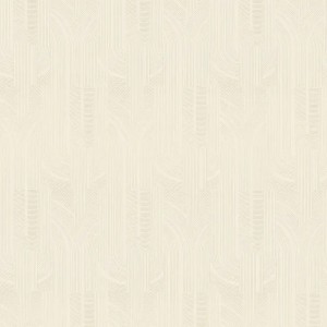 Casadeco|Papier peint style Art Déco blanc avec motif d’hirondelles|Minimaliste