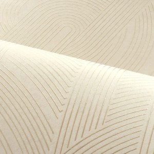 Casadeco|Papier peint style Art Déco blanc avec motif d’hirondelles|Minimaliste 2