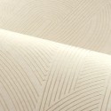 Casamance|Wallpaper Art Deco beige and gold graphic|Minimalist
