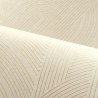 Casamance|Wallpaper Art Deco beige and gold graphic|Minimalist