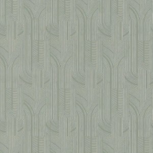 Architects Paper|Geometric wallpaper with plain orange arch design|Art Deco