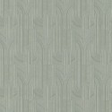 Casamance|Papier peint Art Déco kaki nacré graphique|Minimaliste