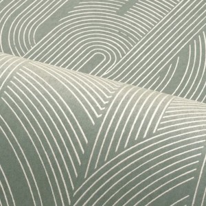 Architects Paper|Geometric wallpaper with plain orange arch design|Art Deco 2