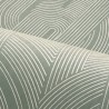 Casamance|Wallpaper Art Deco pearly khaki graphic|Minimalist