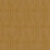 Casamance|Art-Déco Tapete braun-gold grafisch|Hochwertige