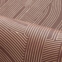 Casamance|Wallpaper Art Deco yellow and gold graphic|High-End