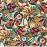 Casamance|Mexikanische Tapete bunt Tehuana-Blumen|Hochwertige