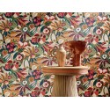 Casamance|Mexikanische Tapete bunt Tehuana-Blumen|Hochwertige