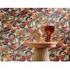 Casamance|Mexikanische Tapete bunt Tehuana-Blumen|Hochwertige