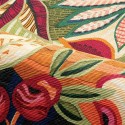 Casamance|Mexikanische Tapete bunt Tehuana-Blumen|Hochwertige
