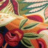 Casamance|Mexikanische Tapete bunt Tehuana-Blumen|Hochwertige