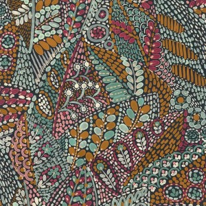 Elitis|Papier peint effet osier doré avec finition luxueuse|Papier Peint
