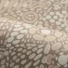Casamance|Wallpaper Mexican brown flowers and geometric motifs|Wallpaper