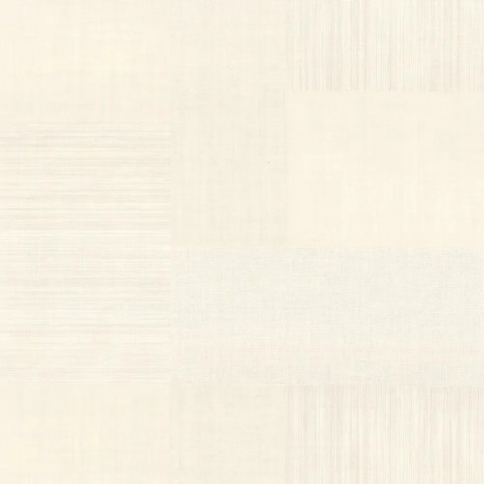 Casamance|Papel pintado étnico blanco mosaico textil|Papel Pintado