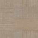 Casamance|Ethno Tapete braun Textilmosaik|Hochwertige
