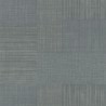 Casamance|Ethno Tapete blaugrau Textil-Patchwork|Hochwertige