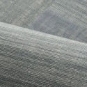 Casamance|Papel pintado étnico gris azulado patchwork textil|Alta Gama