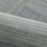 Casamance|Papier peint ethnique gris bleuté patchwork textile|Haut Gamme