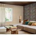 Casamance|Wallpaper jute beige fabric imitation|Wallpaper