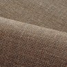 Casamance|Wallpaper jute dark brown plain effect|Fabric Imitation