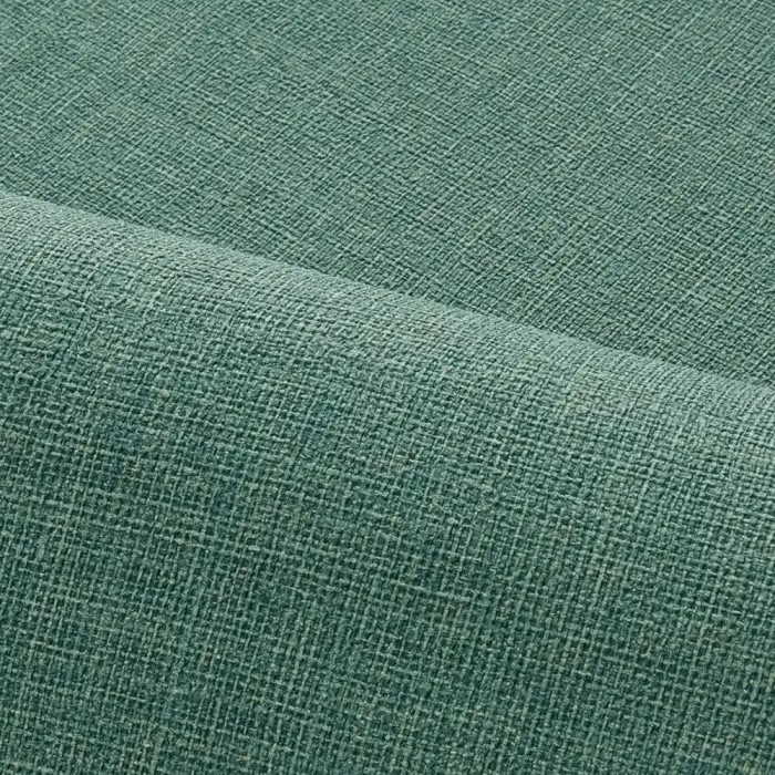 Casamance|Papier peint jute vert émeraude|Imitation Tissu