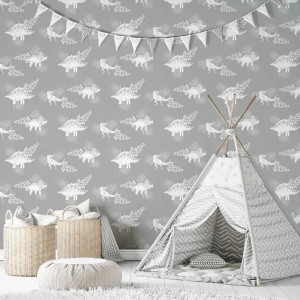 Papeldecor|Metallic green modern wallpaper|Wallpaper 2