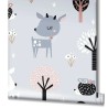Marburg|Papier Peint pour enfants cerfs amoureux gris|Enfants