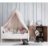 Marburg|Papier peint enfant tons pastel rayures bleues et roses|Enfants