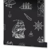 Marburg|Tapete maritime Motive Schwarz|Kindertapete