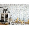 Marburg|Multicolor children's wallpaper with cars in the city|Children's