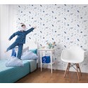 Marburg|Wallpaper kids astronauts in blue space|Children's