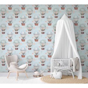Marburg|Wallpaper kids astronauts in blue space|Children's 2