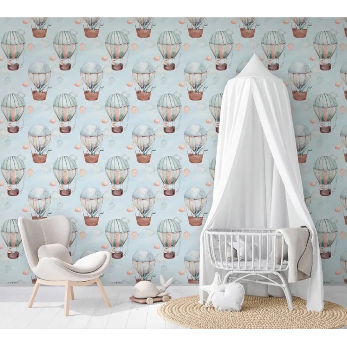 Marburg|Blue balloon race children's wallpaper|Children's