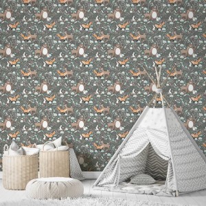 Marburg|Wallpaper kids astronauts in blue space|Children's 2