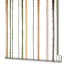 Marburg|Multicolor watercolor striped children's wallpaper|Children's