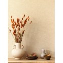 Caselio|Papier peint effet mur beige toasté|Papier Peint