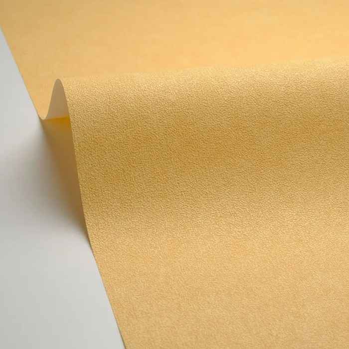 Papel pintado efecto pared amarillo - Caselio Ceramique 105242570