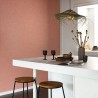 Caselio|Antique pink wall effect wallpaper|Wallpaper