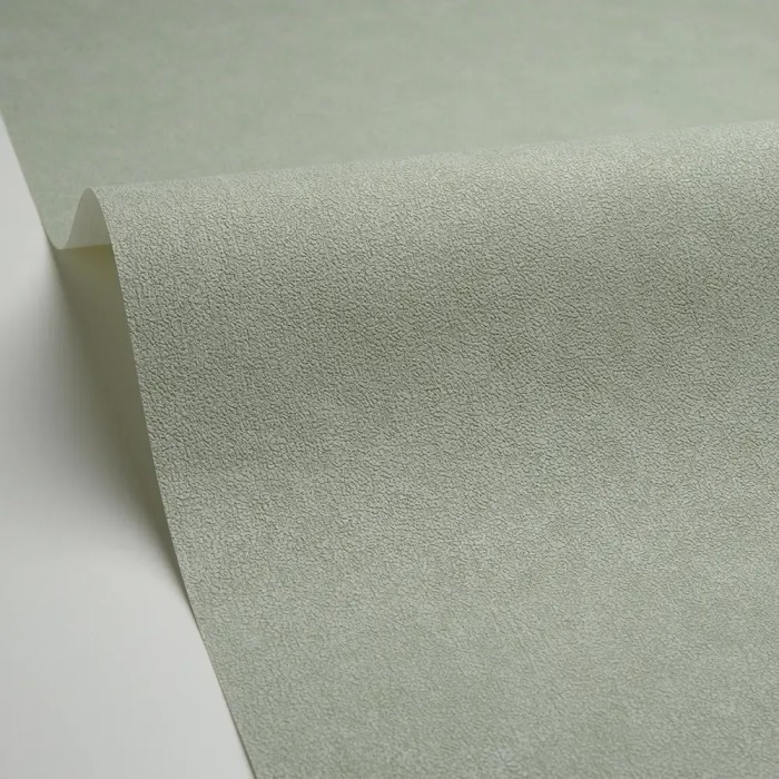 Papel pintado efecto pared verde salvia - Caselio Ceramique 105247740