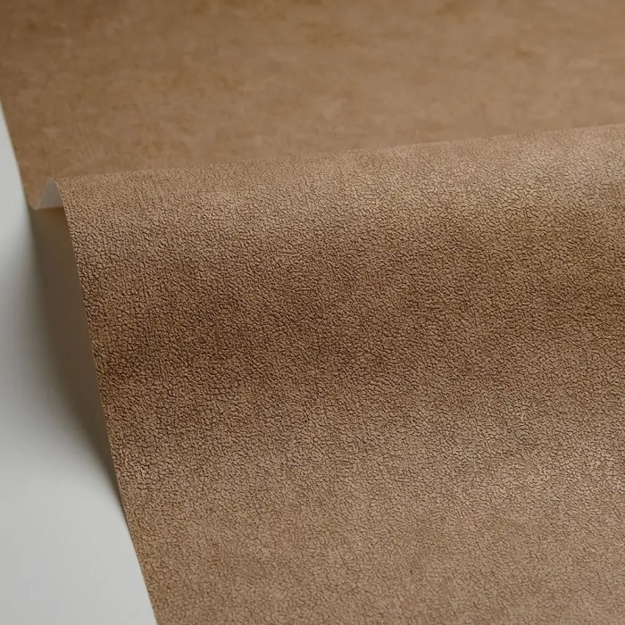 Caselio|Copper brown textured wall effect wallpaper|Wallpaper