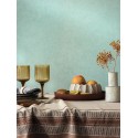 Caselio|Tapete in Minzgrün-Metallic-Schimmer-Wandoptik|Tapeten