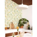 Caselio|Tapete mit kleinen Aquarellblumen|Jugend