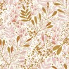 Caselio|Tapete mit rosa Aquarellblumen|Skandinavisch