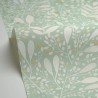 Caselio|Papier peint floral vert pastel|Papier Peint