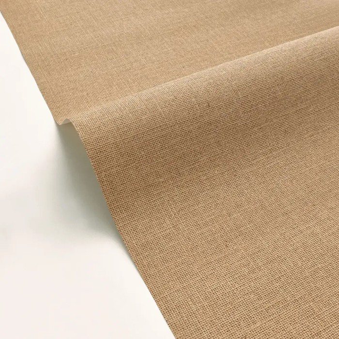 Caselio|Tapete mit braunem Jute-Effekt|Tapeten