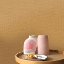 Caselio|Tapete mit Jute- oder Sackleinen-Effekt in Braun|Tapeten