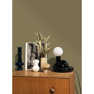 Caselio|Celadon green jute wallpaper|Wallpaper 2
