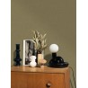 Caselio|Wallpaper with khaki green jute effect|Wallpaper