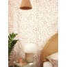 Caselio|Pink floral wallpaper|Wallpaper